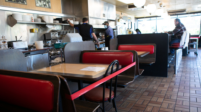 Waffle House interior