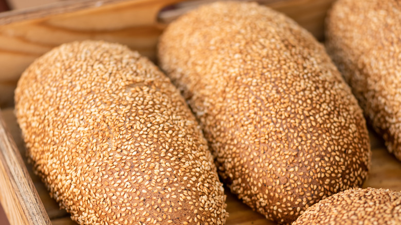 loaves of multigrain bread