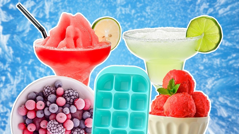 Frozen drinks and ingredients