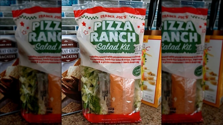 Trader Joe's Pizza Ranch Salad Kit