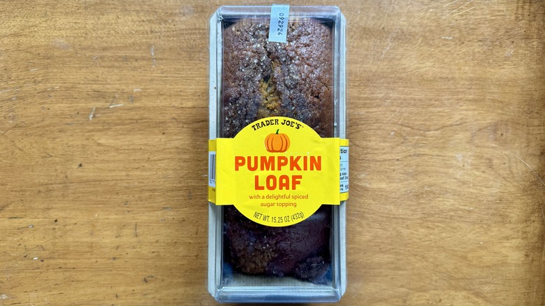 Trader Joe's Pumpkin Loaf