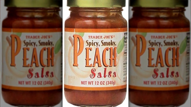Trader Joe's Spicy, Smoky Peach Salsa