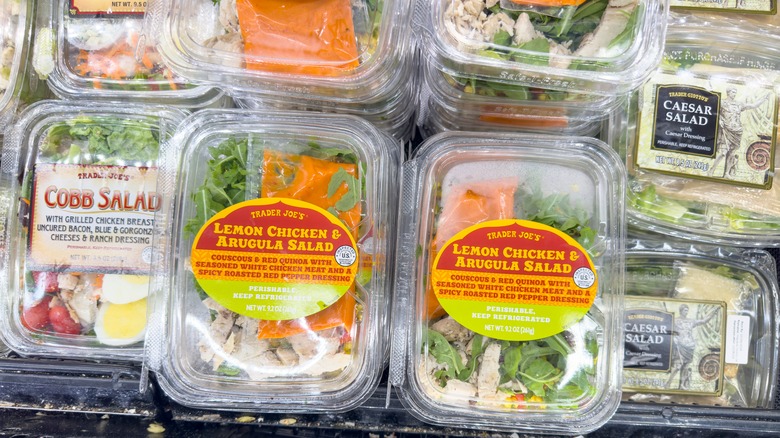 Trader Joe's grab and go salads