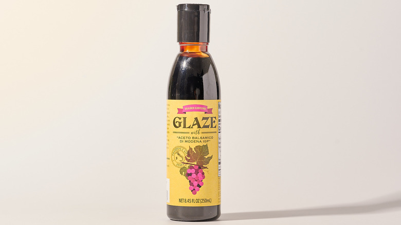 balsamic glaze on a table