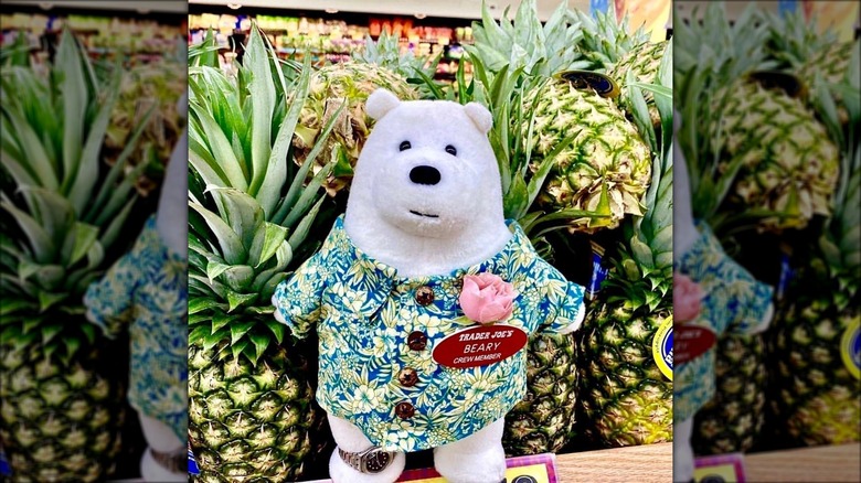 Trader Joe's stuffed animal mascot