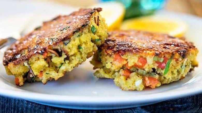 Couscous patties at Radio Africa & Kitchen