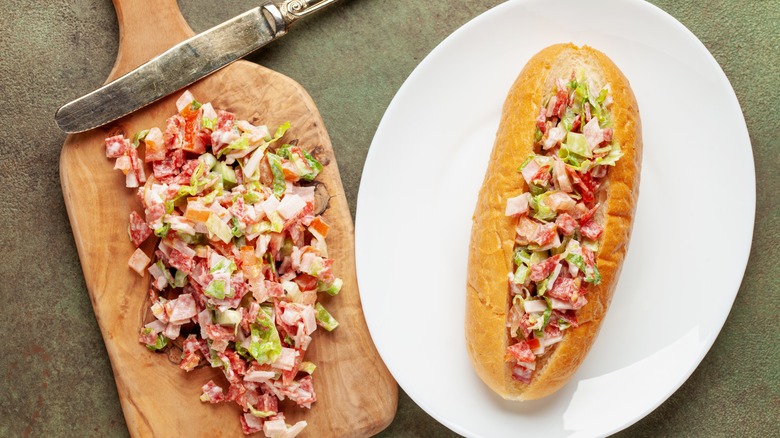 antipasto italian sub