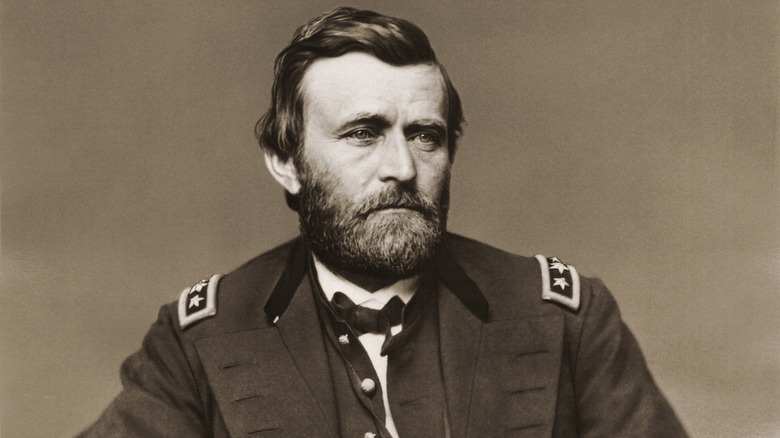 A portrait shows Ulysses S. Grant, the 18th president of the United States.