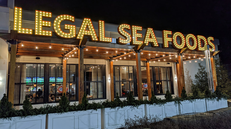 Exterior of a Legal Sea Foods