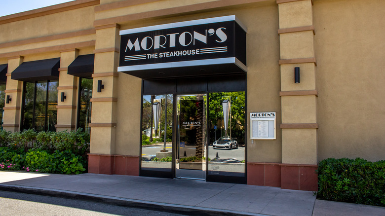 Outside of Morton's The Steakhouse