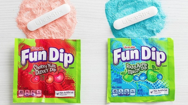 two flavors of Fun Dip