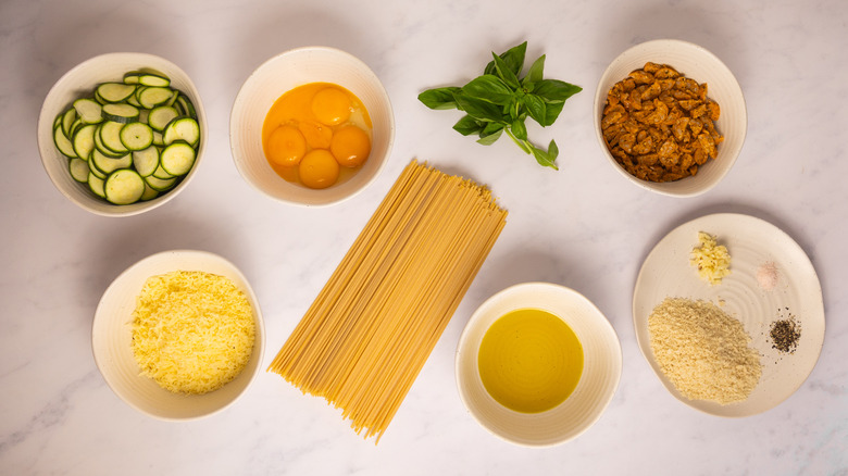 ingredients for the pasta 