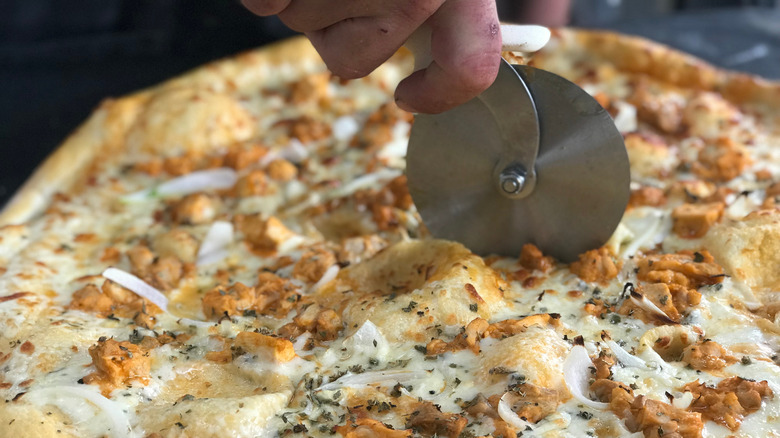 chicken ranch pizza