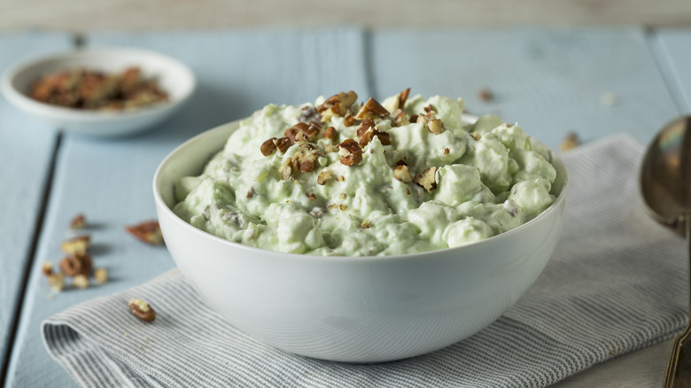 Bowl of Watergate salad