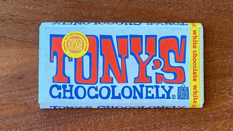 Bar of Tony's White Chocolate