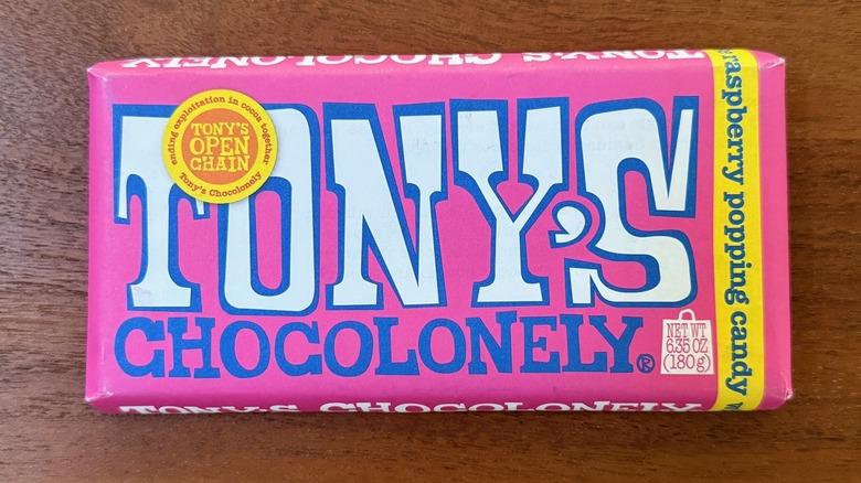 Tony's White Chocolate Raspberry Popping Candy