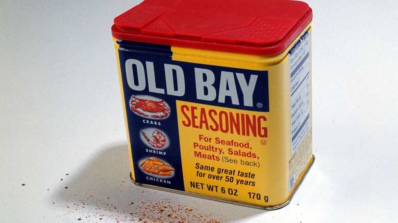 old bay container