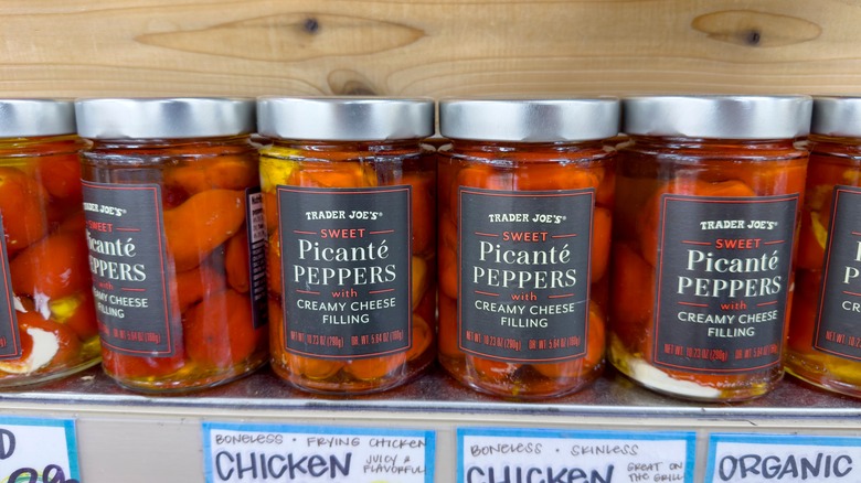 Trader Joe's Picante Peppers jar