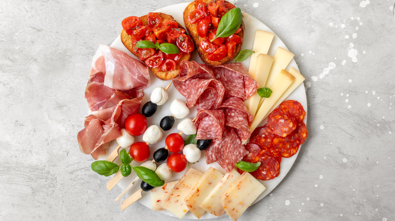 Antipasto plate