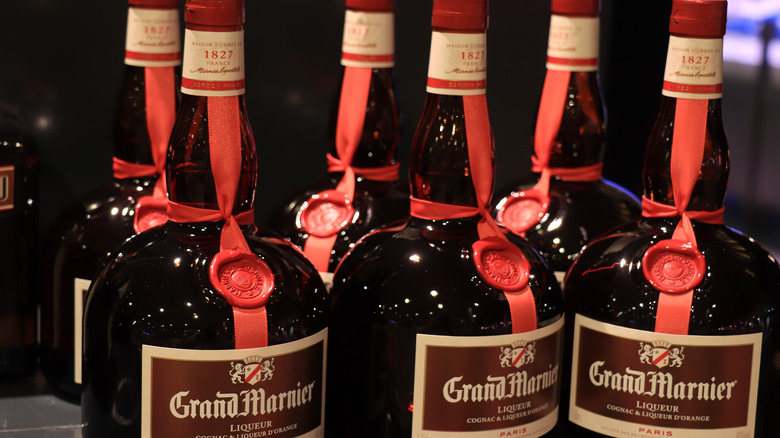 bottles of grand marnier