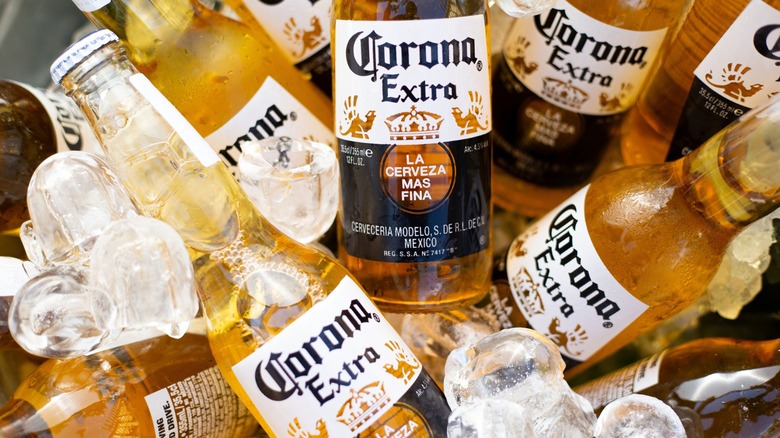 Bottles of Corona Extra