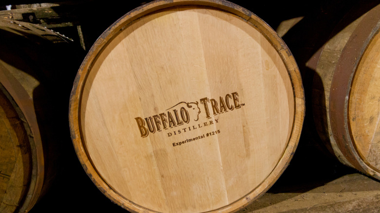 Buffalo Trace Distillery barrels