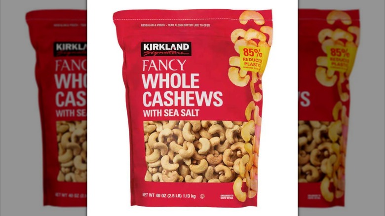 Kirkland Fancy Whole Cashews bag