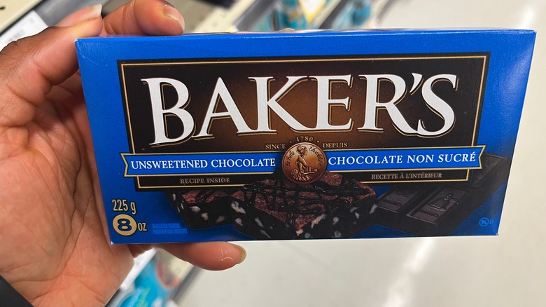 Baker's Chocolate bar