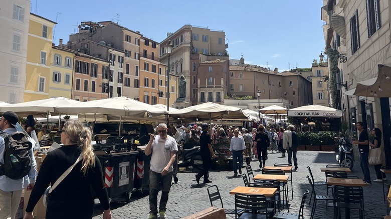 Campo de Fiori market