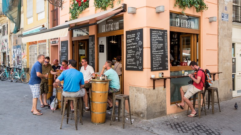 A tapas bar in Valencia, Spain