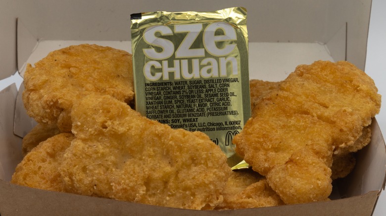 McNuggets and Szechuan sauce