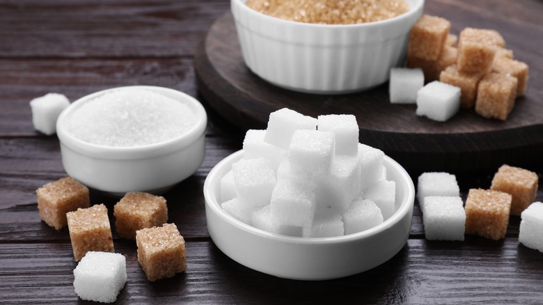 different types of sugar