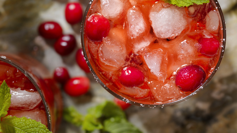 cranberry vodka cocktail