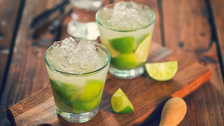 Caipirinha cocktail