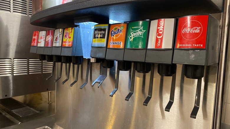 commercial fountain drink machine