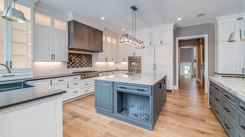 A modern kitchen