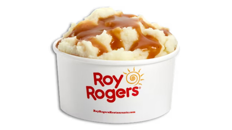 Mashed potatoes from Roy Rogers