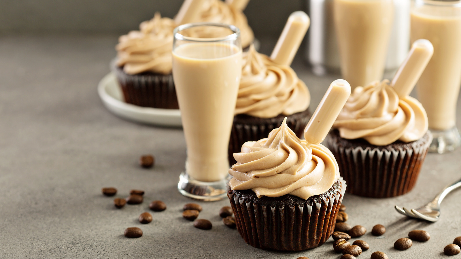 Whisk Baileys into store-bought frosting for a fluffy, boozy touch