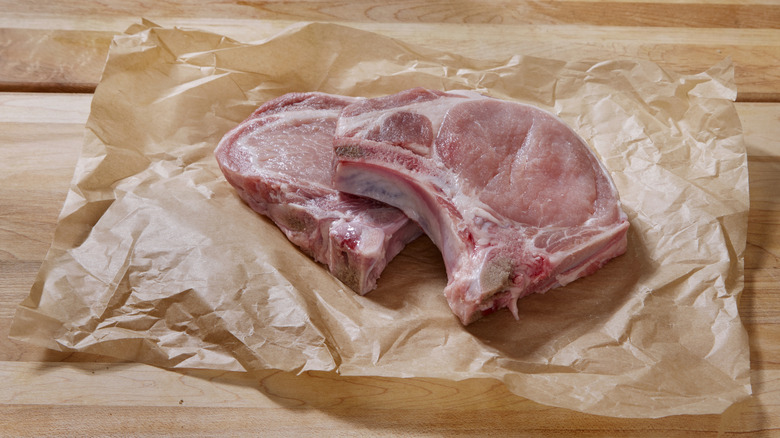 bone-in pork chops