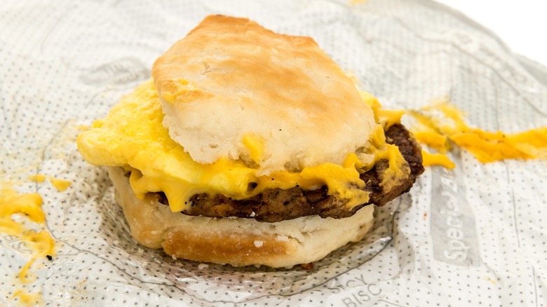 Chick fil a breakfast biscuit