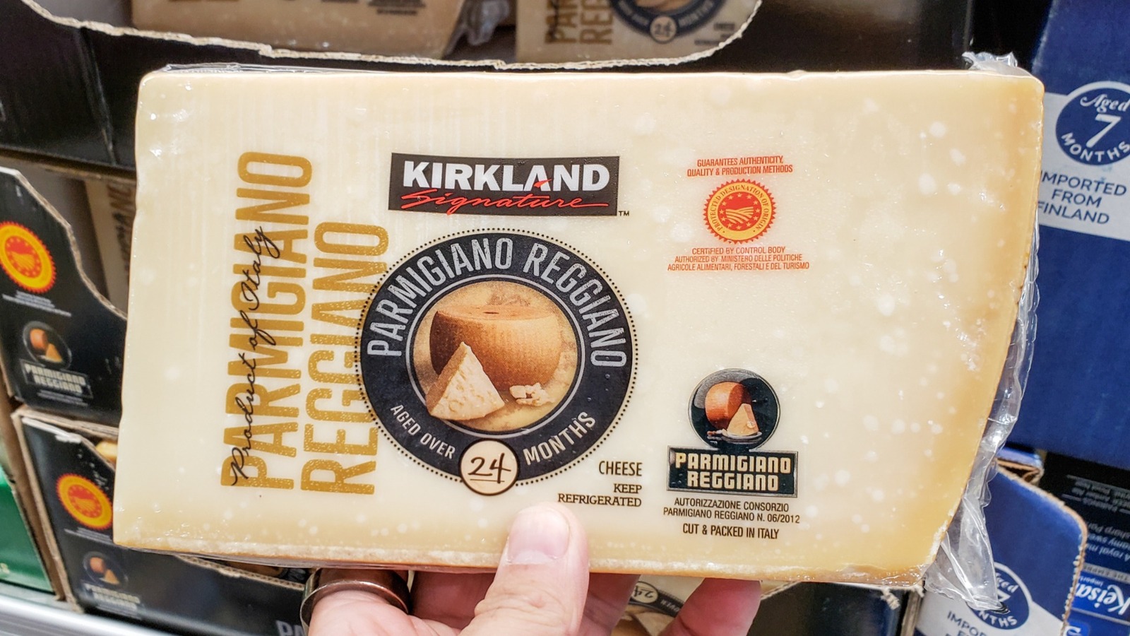 Why Costco's Kirkland Parmigiano Reggiano Cheese Is A Big Deal