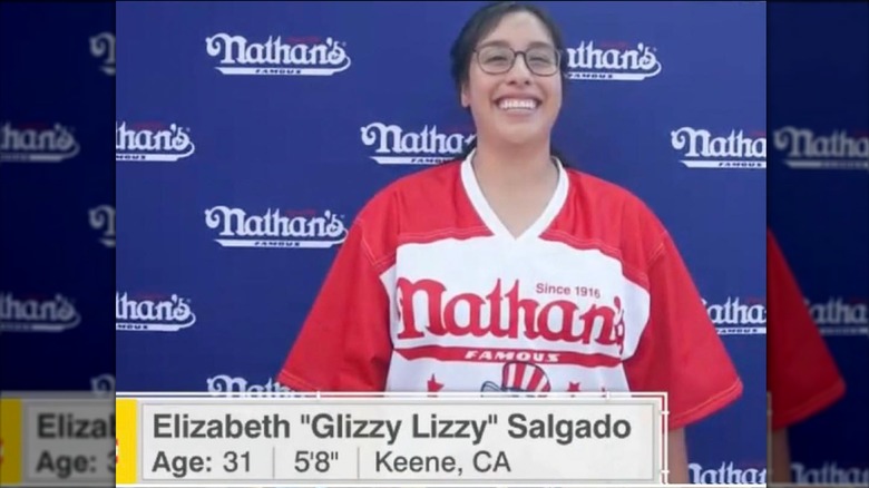 Elizabeth "Glizzy Lizzy" Salgado smiling