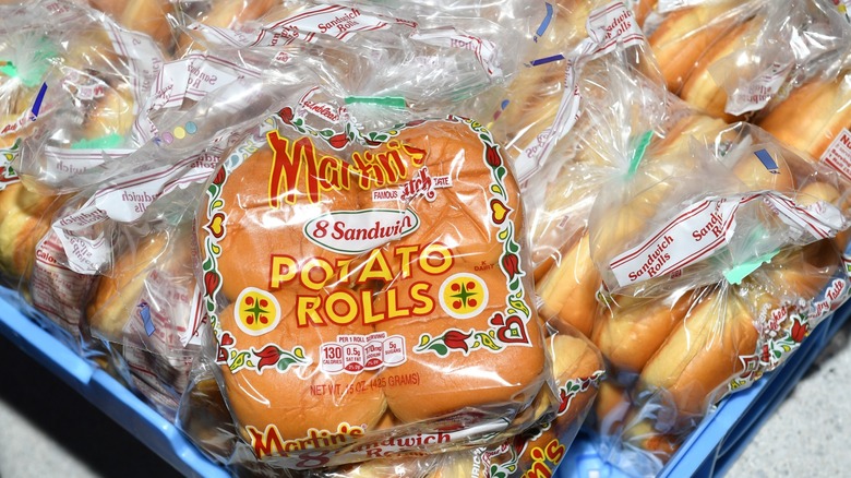 Martin's potato rolls bag
