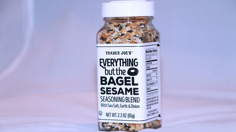 Trader Joe's Everything Bagel seasoning bottle