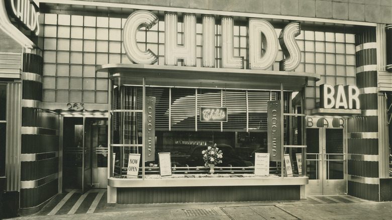 Childs restaurant and bar exterior