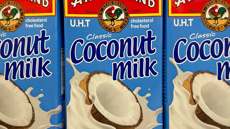 boxed coconut milk