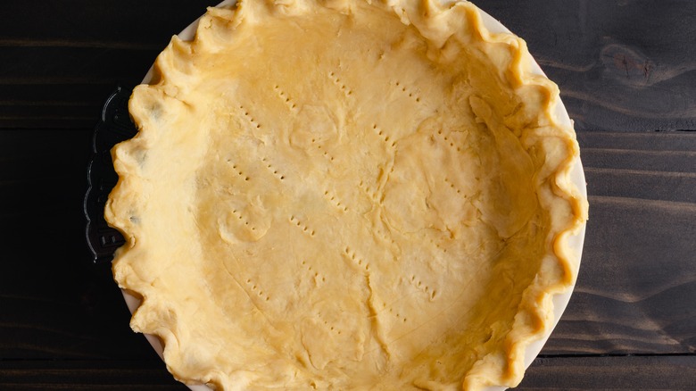 uncooked pie crust 