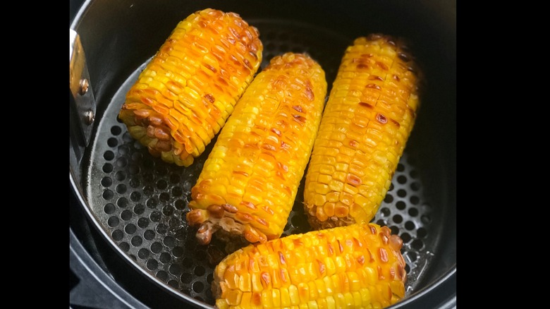 Corn on the cob in air fryer