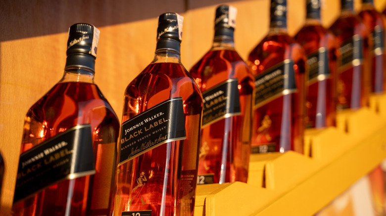 Johnnie Walker Black Label bottles