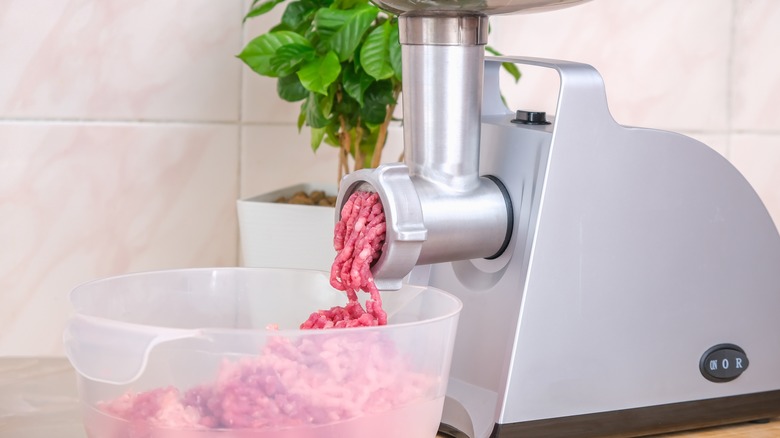 Grinding meat at home